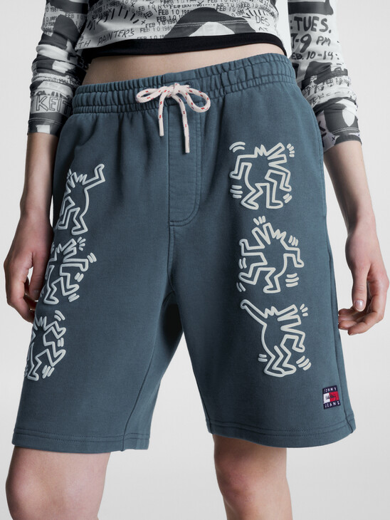 Tommy X Keith Haring 雙色短褲