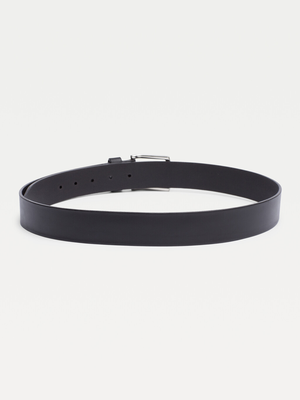 Denton Leather Belt 3.5 Cm, BLACK, hi-res