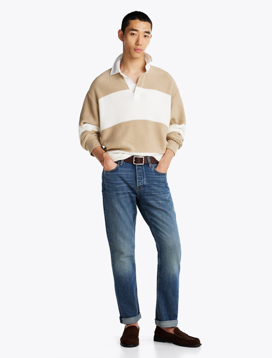 Rugby Jumper With Cashmere