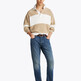 Sandalwood/ Ivory Stripe