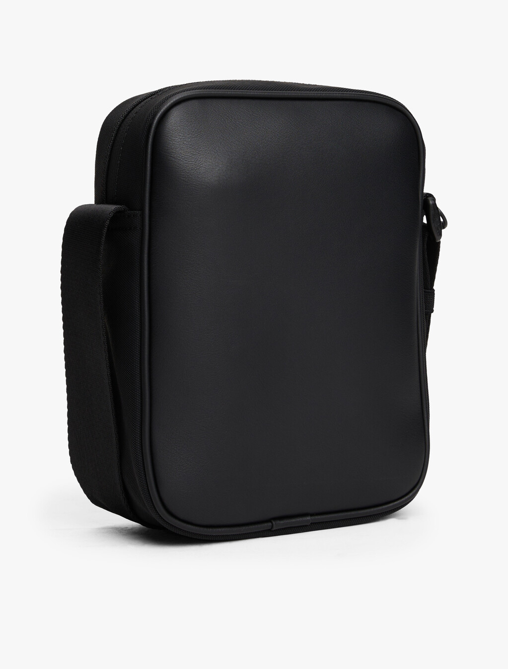 Textured Panel Crossbody Reporter Bag, Black, hi-res