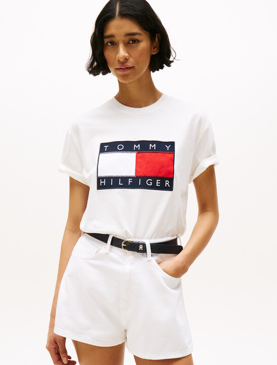 Hilfiger Sailing 航海風旗徽章 T 恤