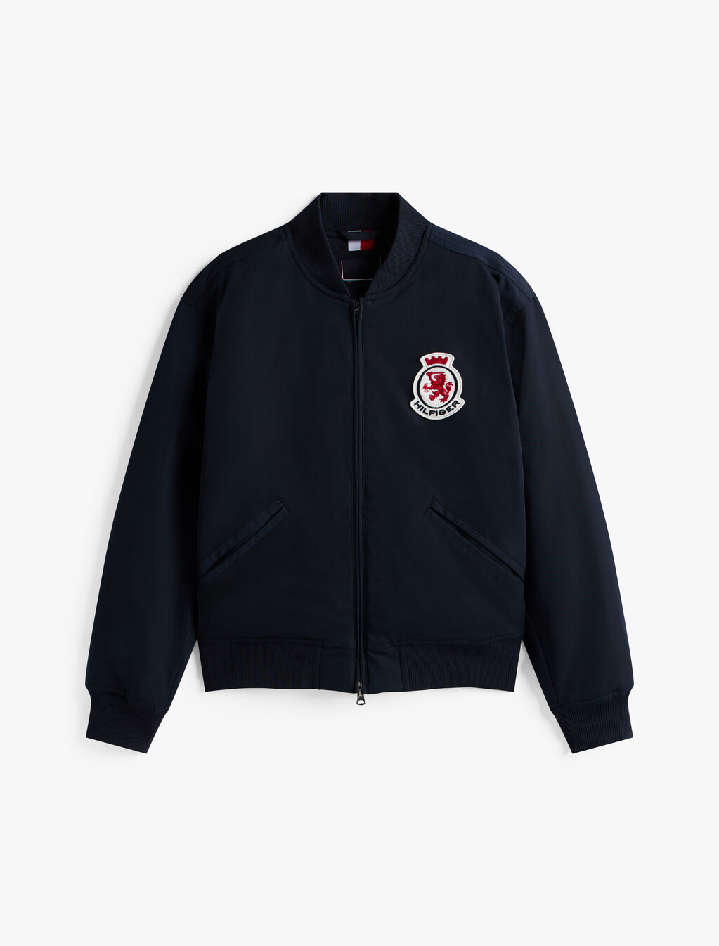 Back Logo Water Repellent Bomber Jacket, Desert Sky, hi-res