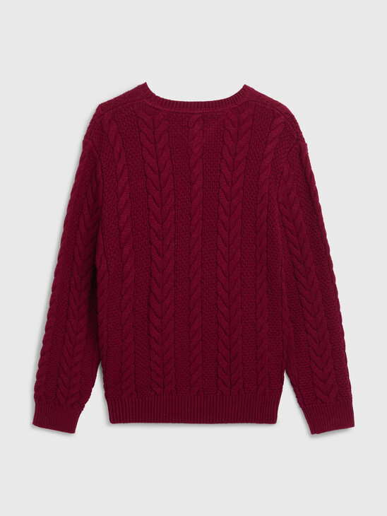 ESSENTIAL CABLE KNIT JUMPER