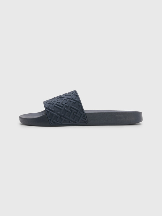 TH MONOGRAM POOL SLIDES