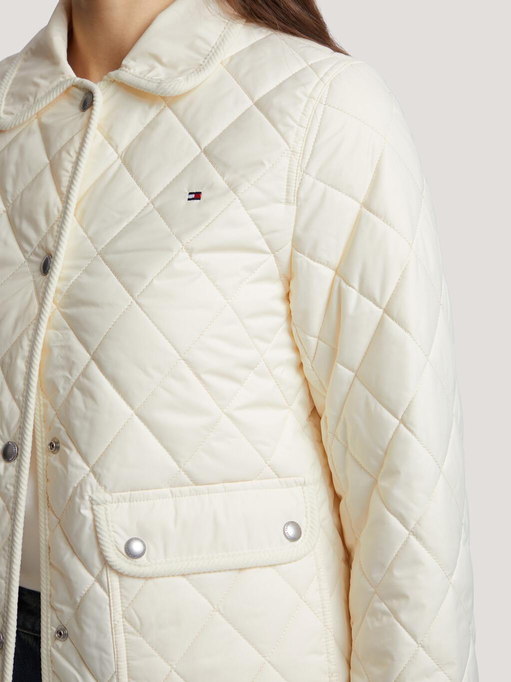 Quilted Jacket, Calico, hi-res