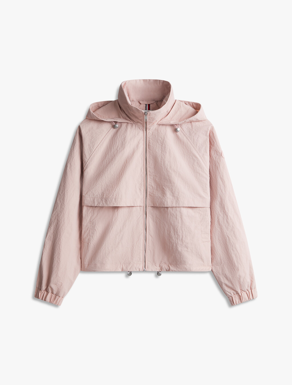 短版尼龍風衣, Foggy Pink, hi-res