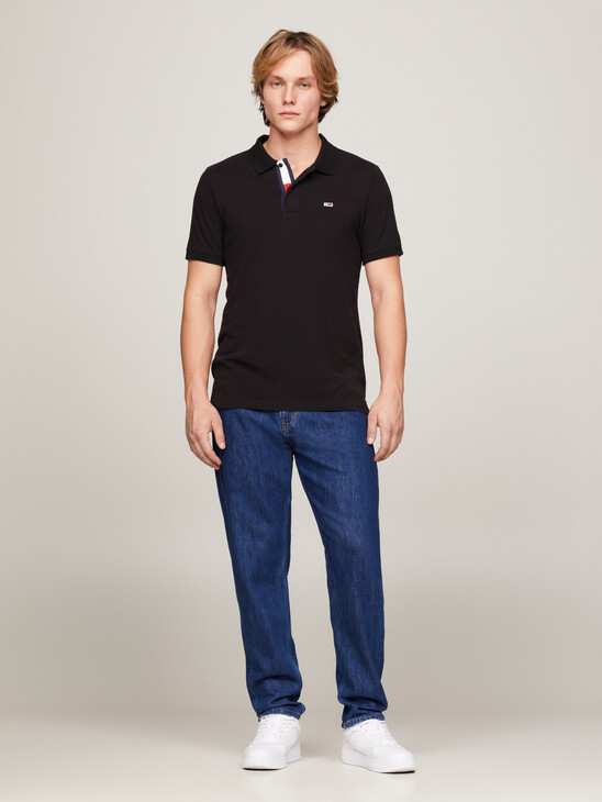 Tommy Jeans 旗幟修身 Polo 裇