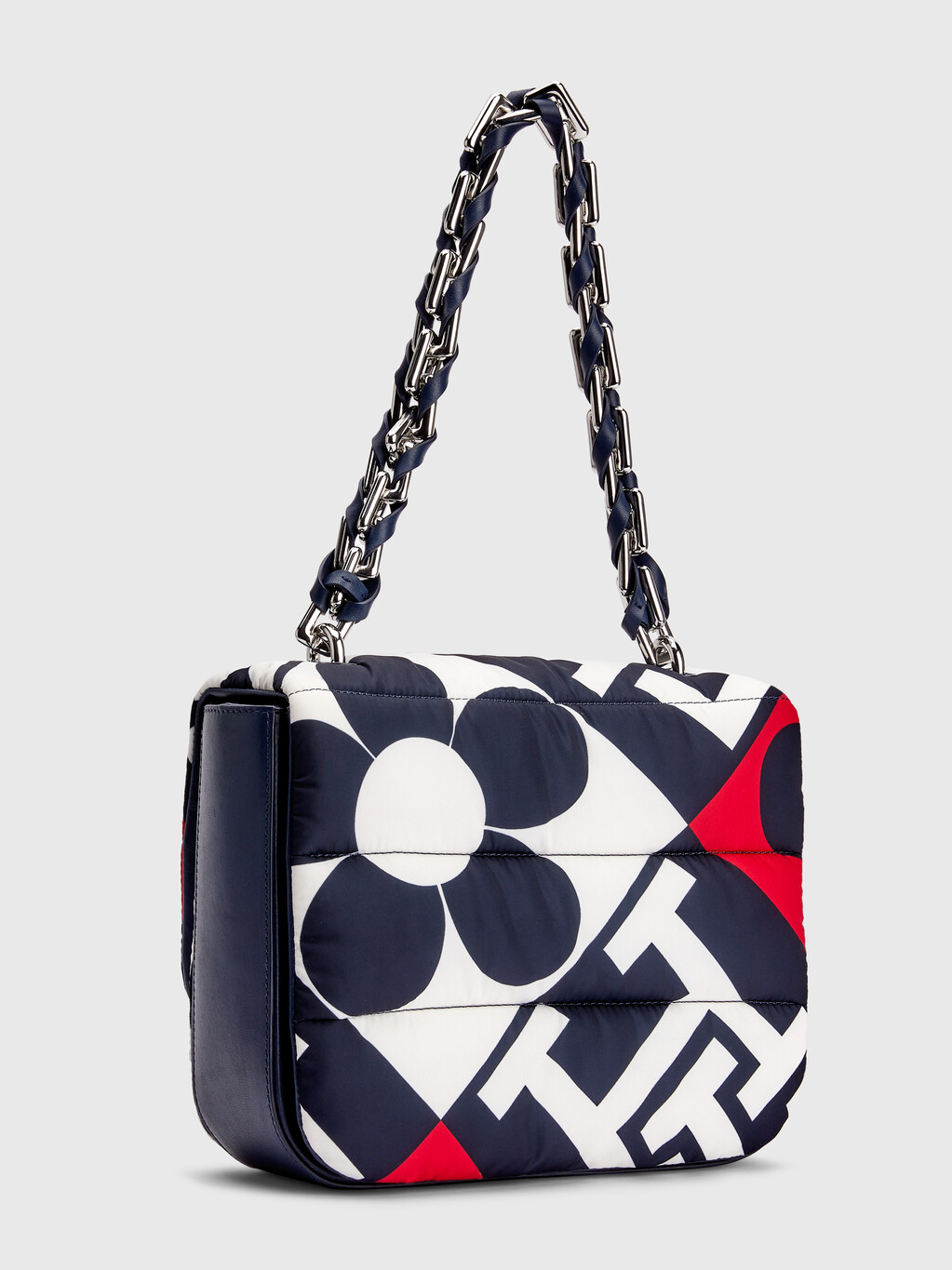 TOMMY HILFIGER X RICHARD QUINN TURN LOCK CROSSOVER BAG blue Tommy