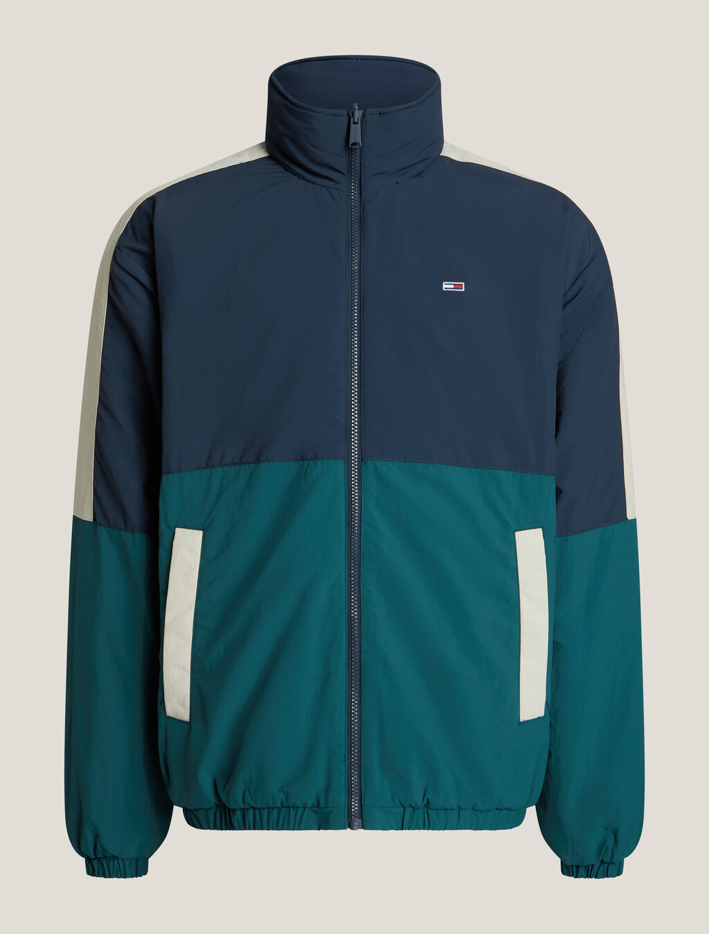 Reversible Teddy Fleece Jacket, Deep Seawater Multi, hi-res