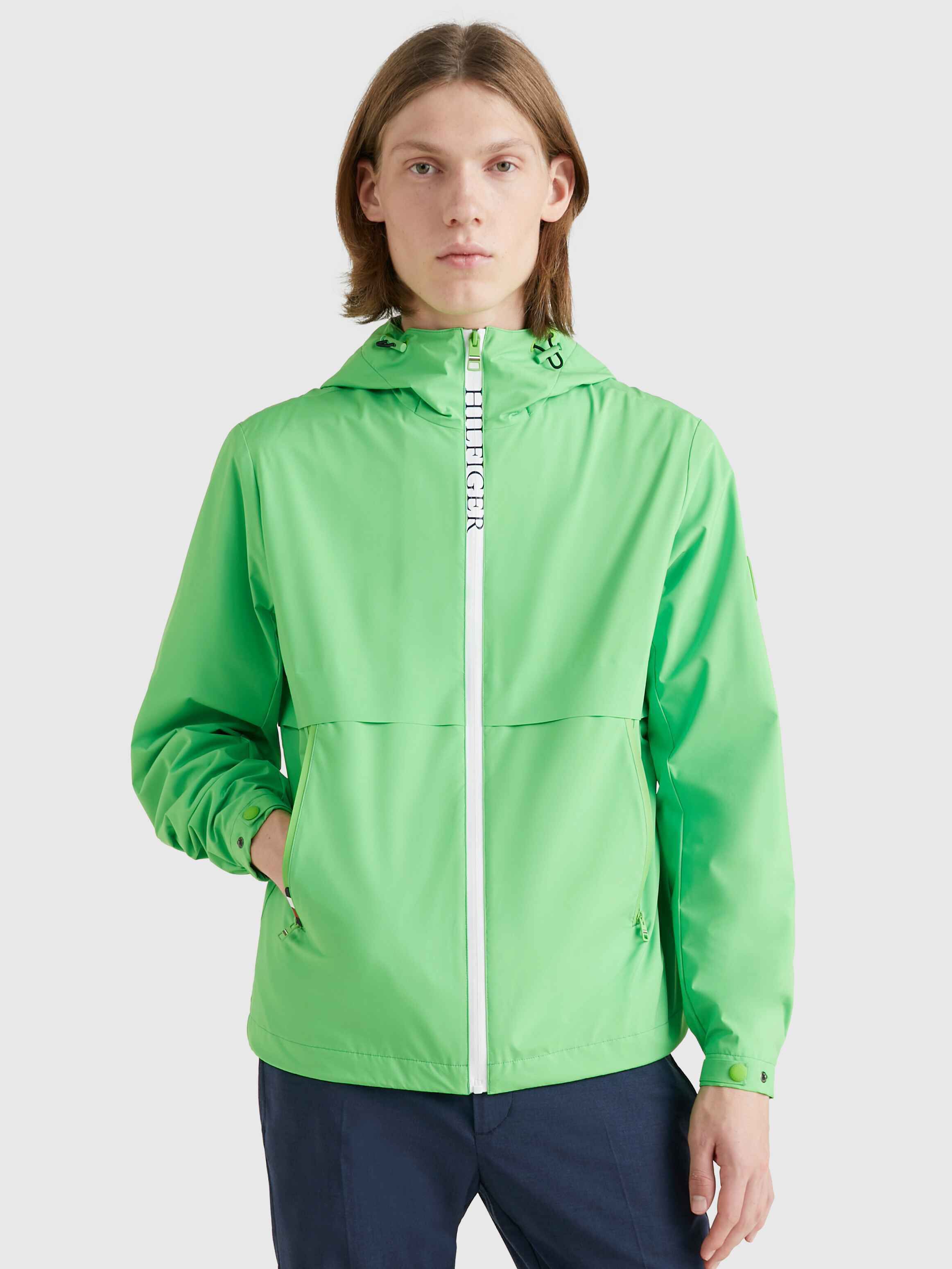 Tommy hilfiger zip through jacket on sale