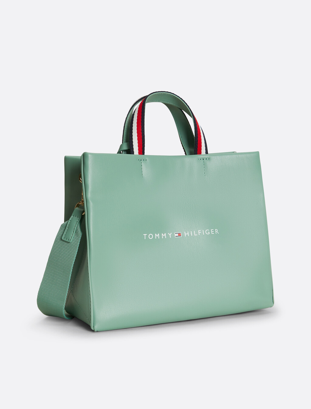 TH Established Medium Shopper Tote, Charming Green, hi-res