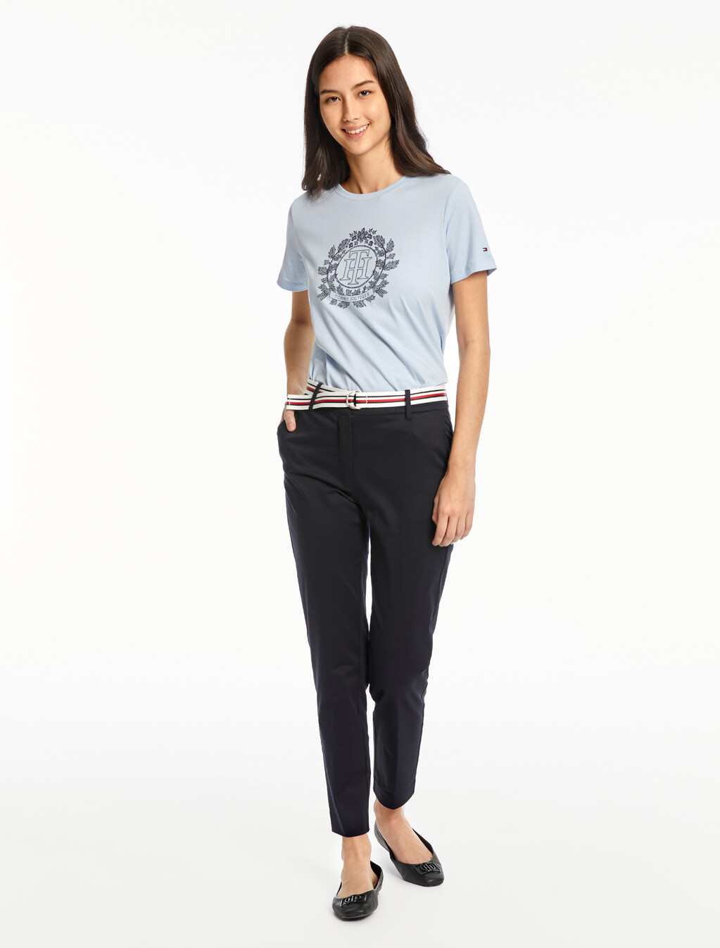 London Slim Ankle Pants, Desert Sky, hi-res