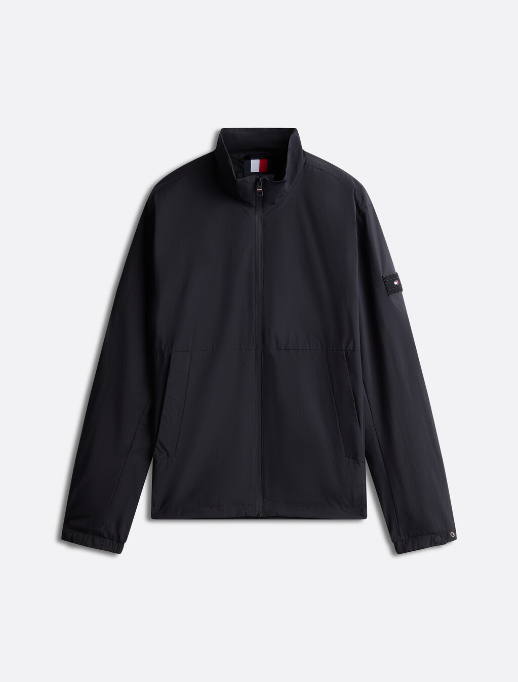 Water Repellent Zip-Thru Jacket, Black, hi-res