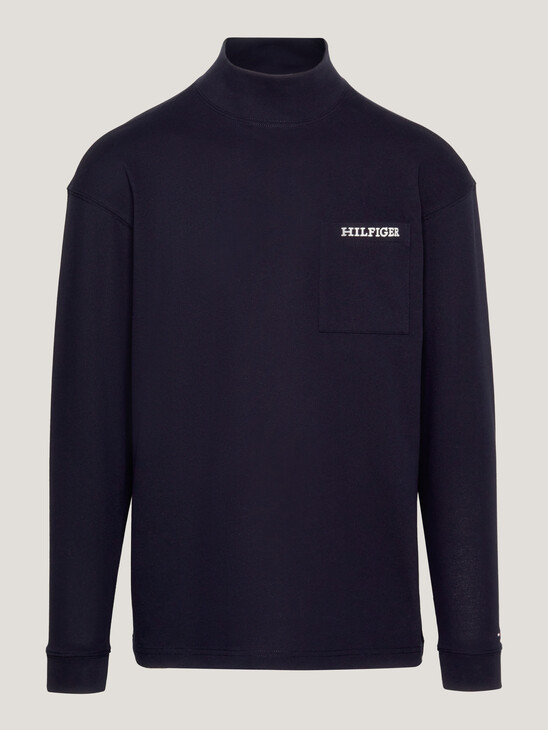 Hilfiger Monotype 經典版型長袖 T 恤
