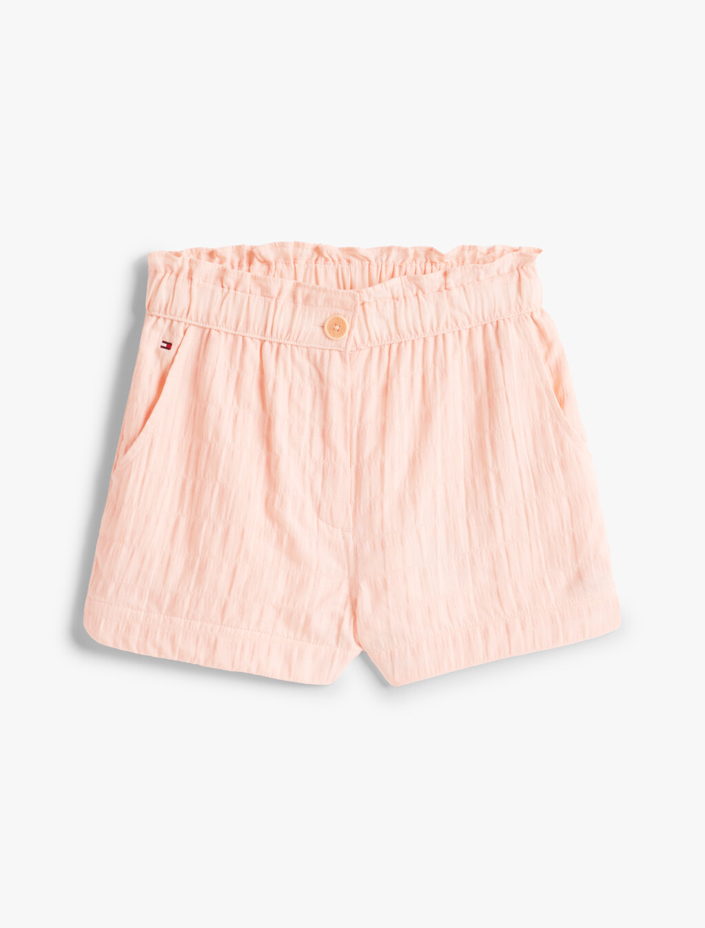 Textured Shorts, Coral Ice, hi-res