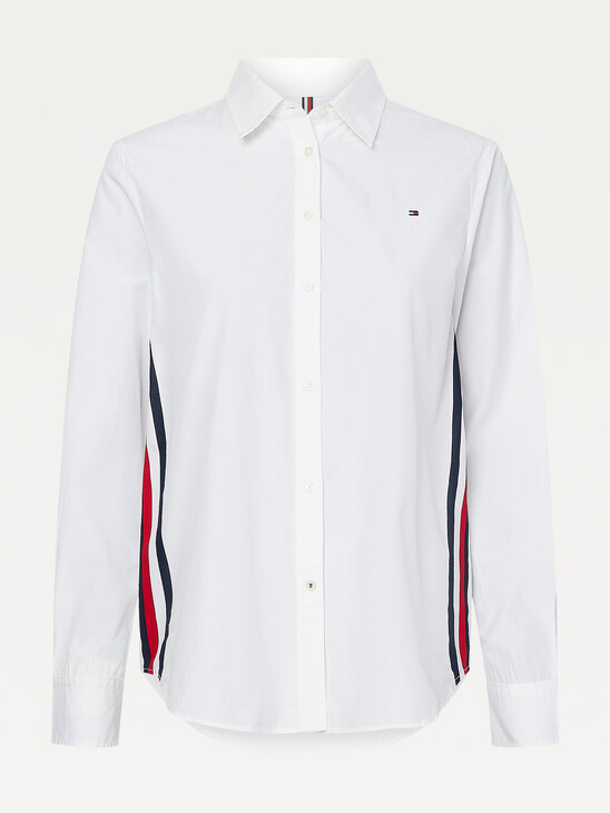 Signature Detailing Relaxed Fit Shirt