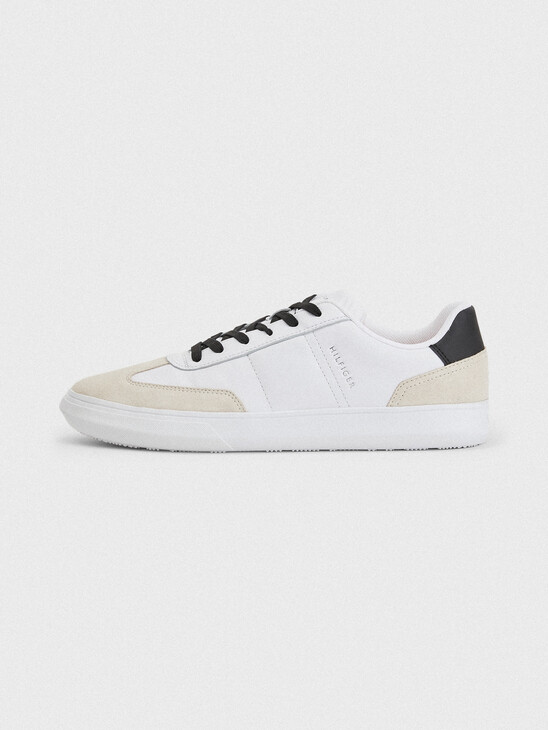 ESSENTIAL LEATHER CUPSOLE TRAINERS