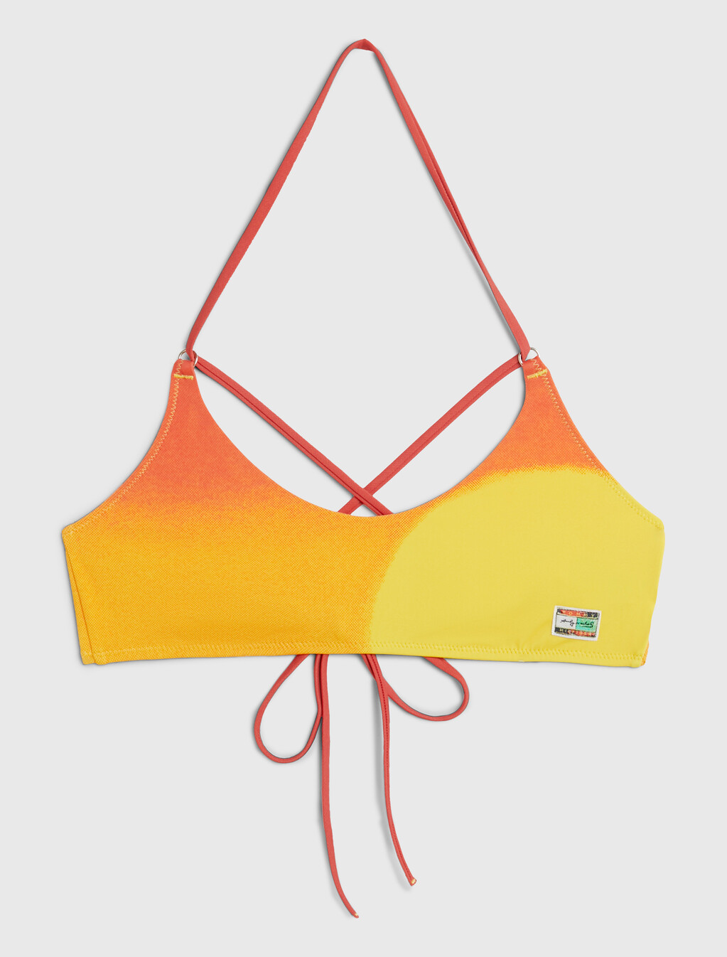 Tommy Hilfiger X Andy Warhol Sunset Swim Bralette, Warhol Sunset, hi-res