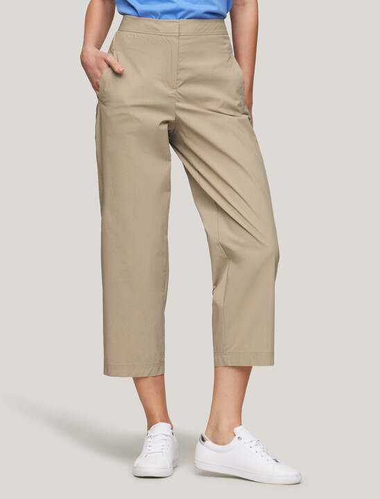 Cropped Tapered Pants