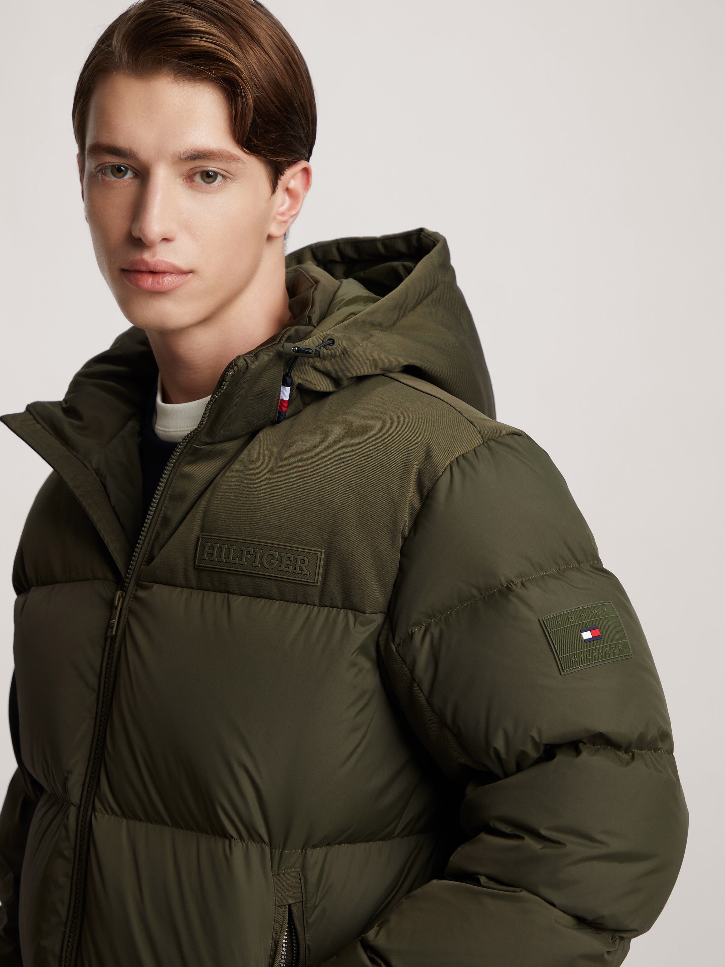 Tommy hilfiger goose down jacket sale
