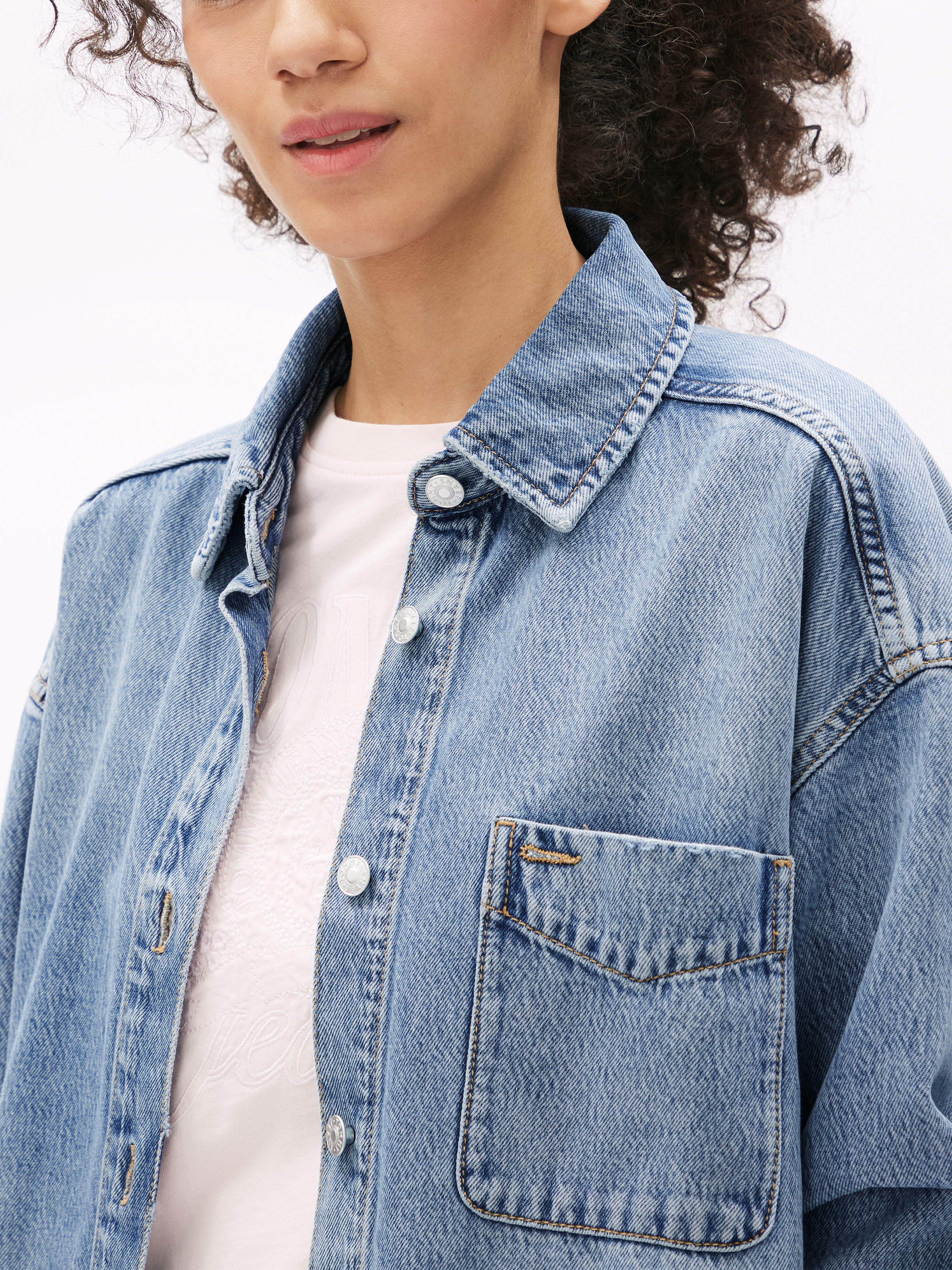 売れ筋商品|||トミーヒルフィガー シャツ レディース トップス REGULAR - Blouse - denim light 楽天市場】トミーヒルフィガー デニムシャツ レディースの通販