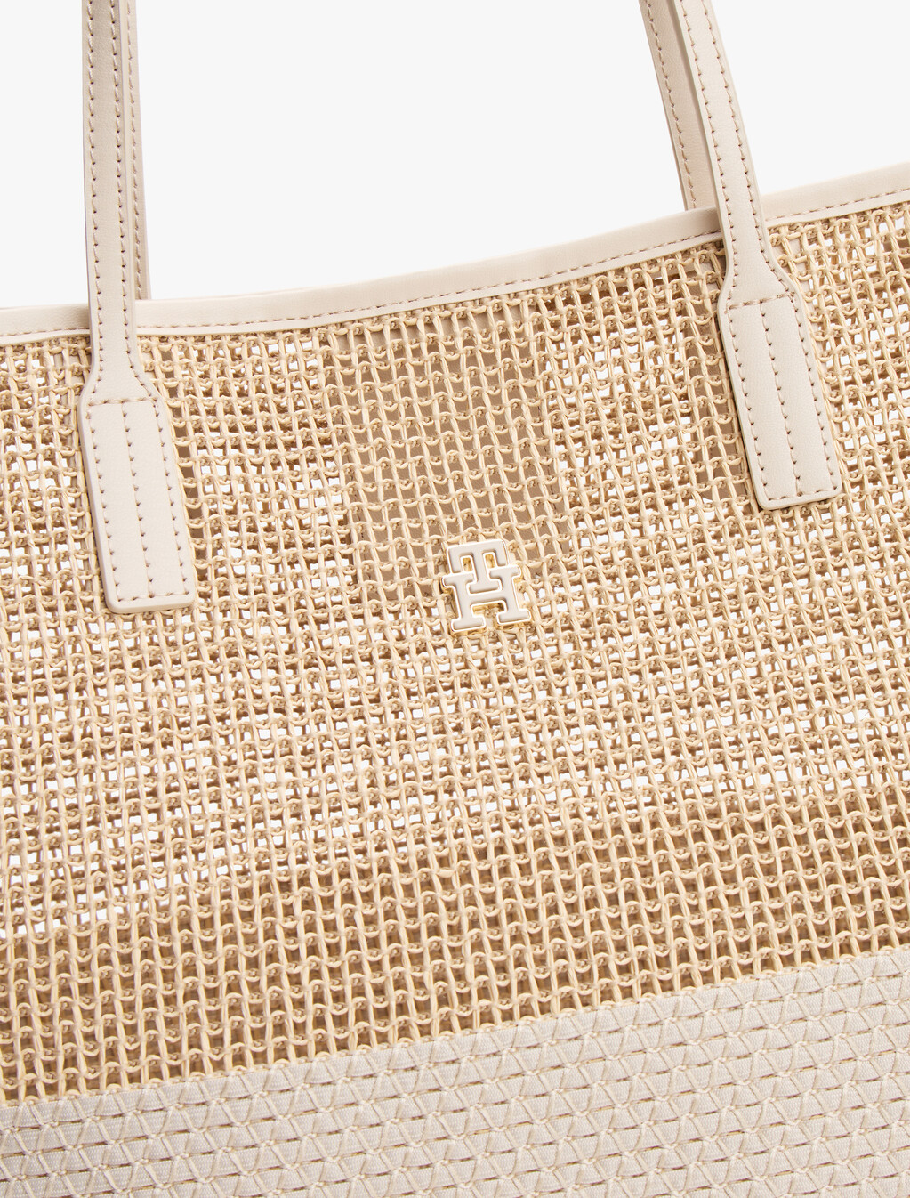 City Woven Summer Tote, Classic Beige, hi-res