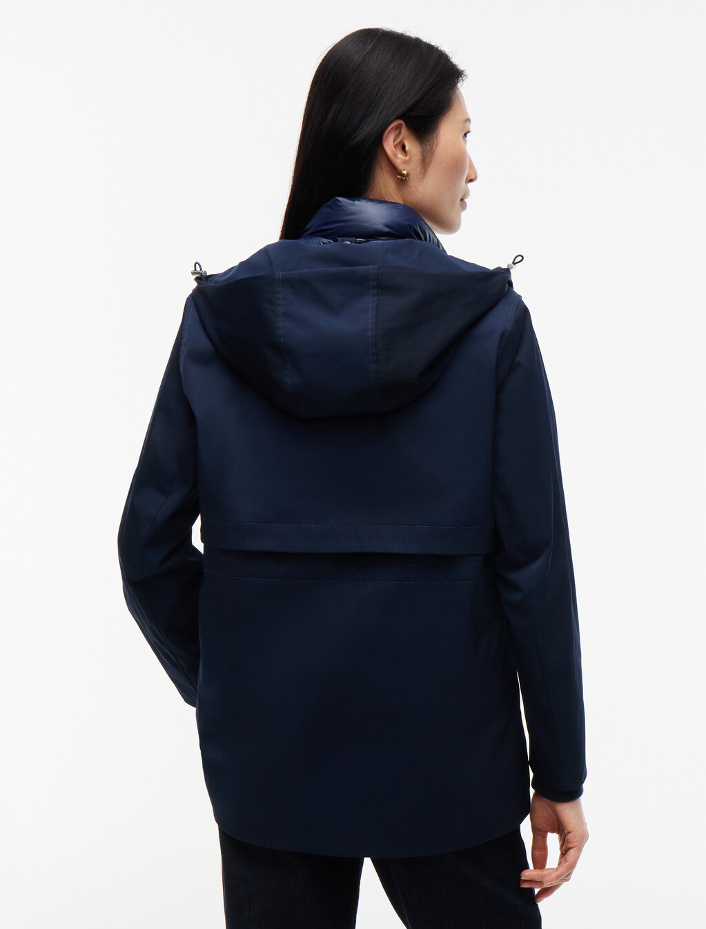 三合一連帽派克外套, Dark Blue, hi-res