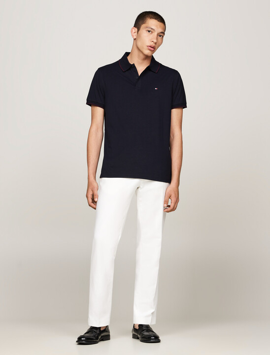Regular Tipped Jersey Polo Shirt