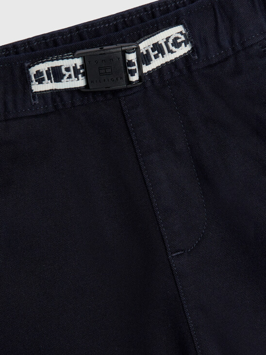 Hilfiger Monotype Belted Chino Shorts