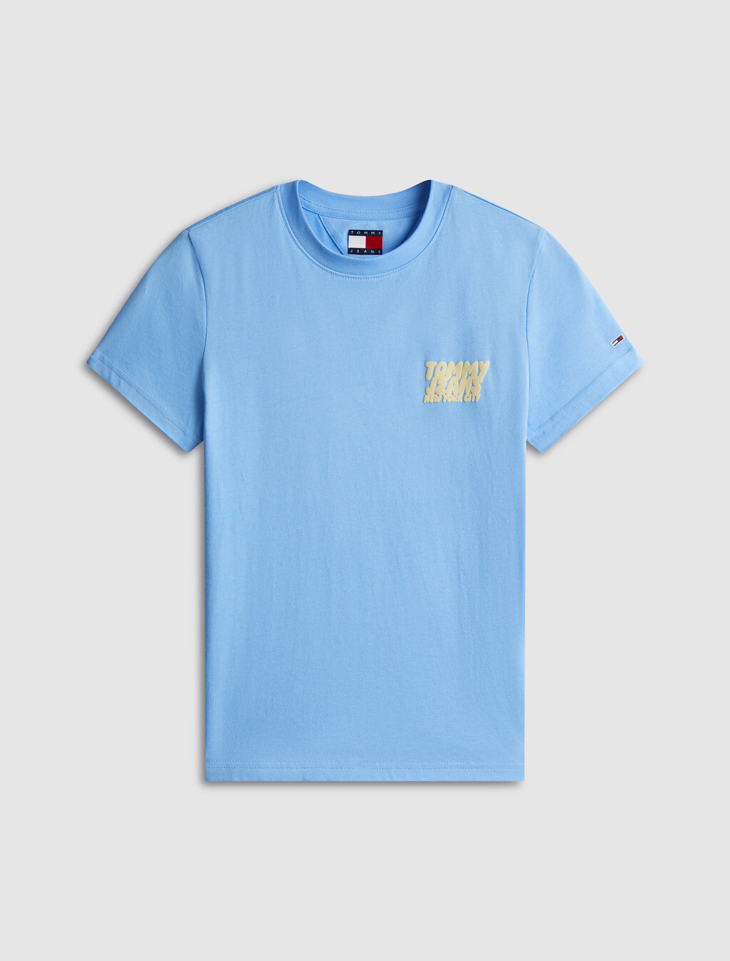 Bubble Logo Crew Neck T-Shirt, Sugarplum Blue, hi-res