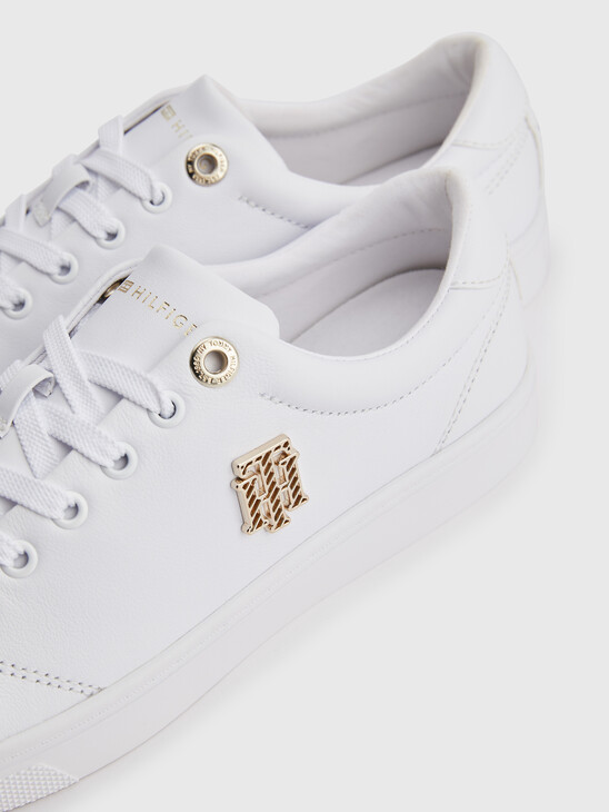 TOMMY HILFIGER HARDWARE LOGO CUPSOLE SNEAKERS