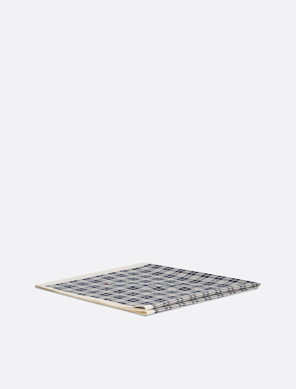 The Runway Collection Grid Check Bandana, Dark Night Navy, hi-res