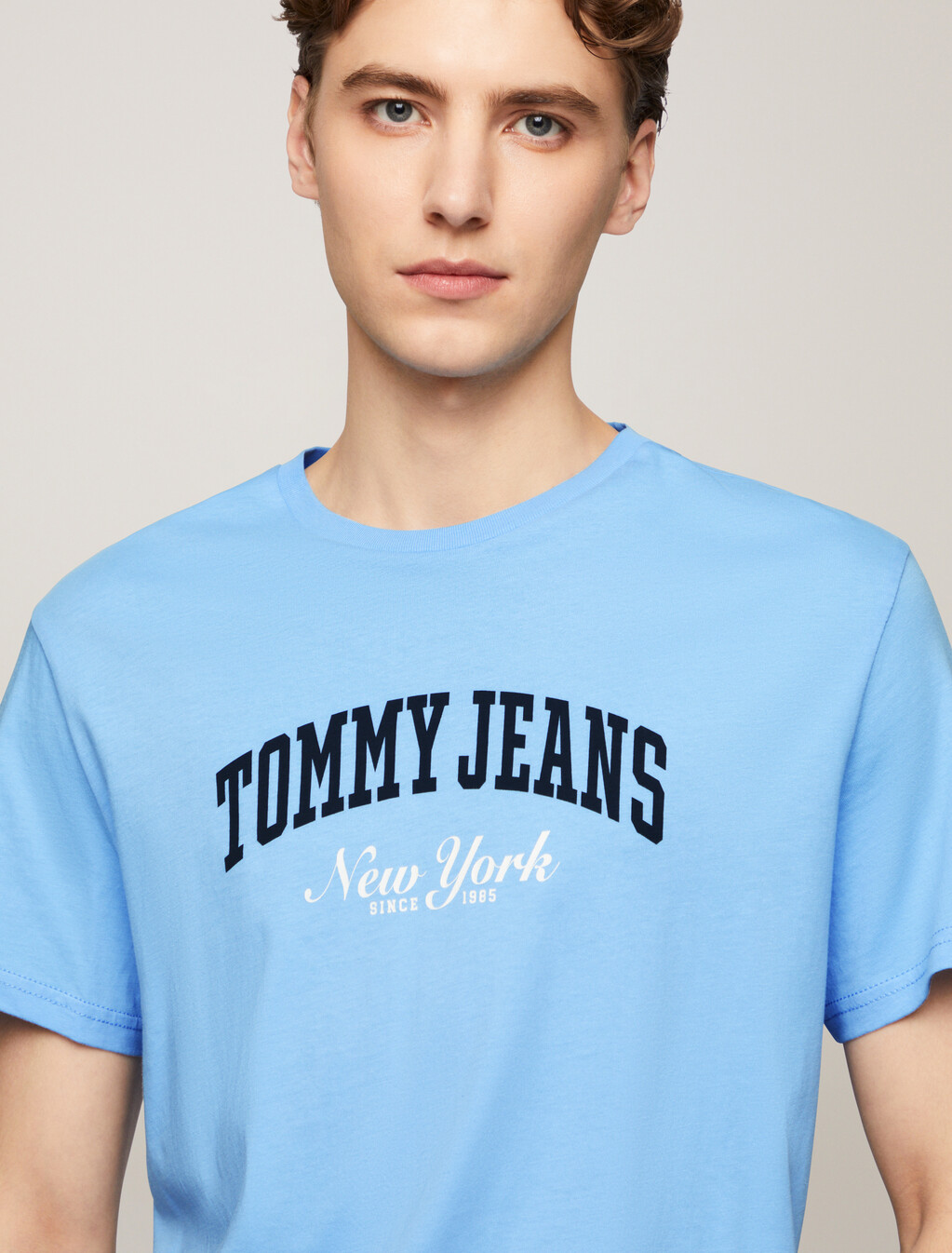 Varsity Logo Slim T-Shirt, Sugarplum Blue, hi-res