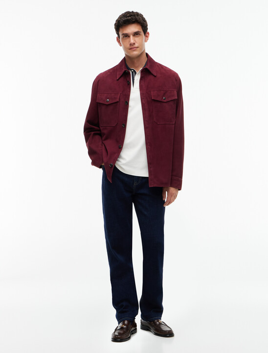 Regular Fit Interlock Contrast Polo Shirt