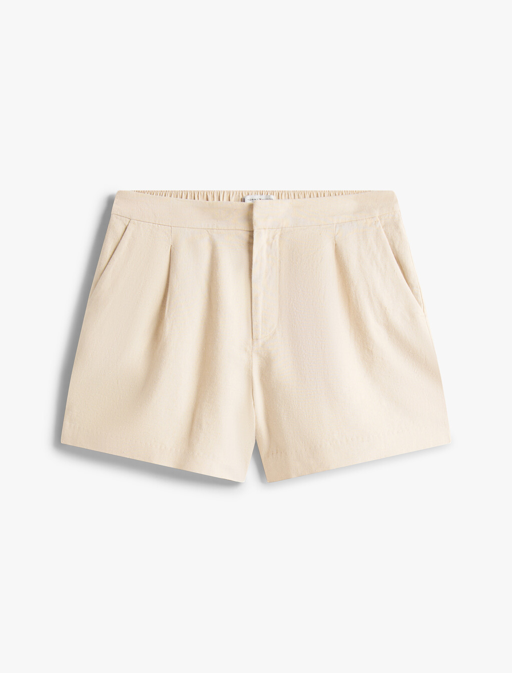 Refined Linen Short, Classic Beige, hi-res