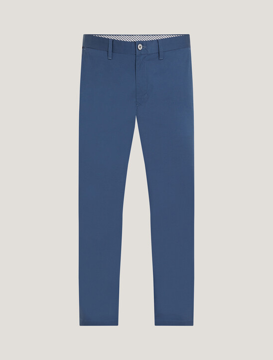 Stretch Cotton Denton Trousers