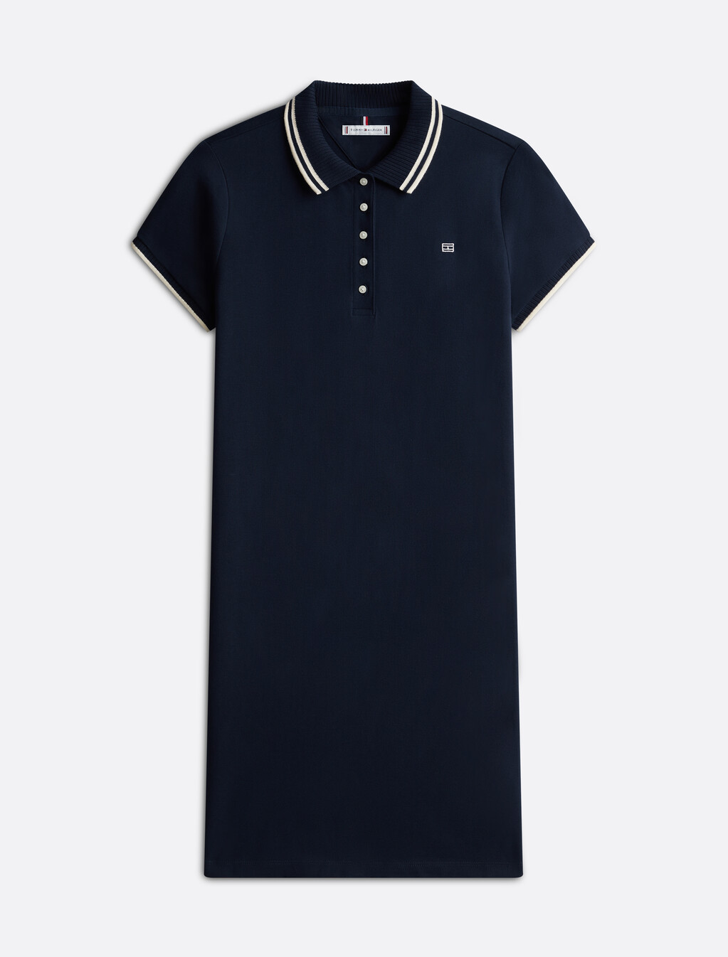 運動風優雅 Polo 連身裙, Dark Night Navy, hi-res
