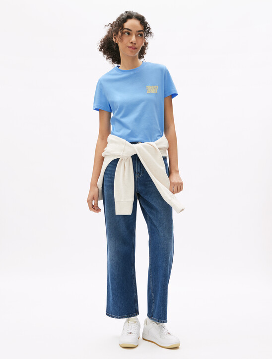 Bubble Logo Crew Neck T-Shirt
