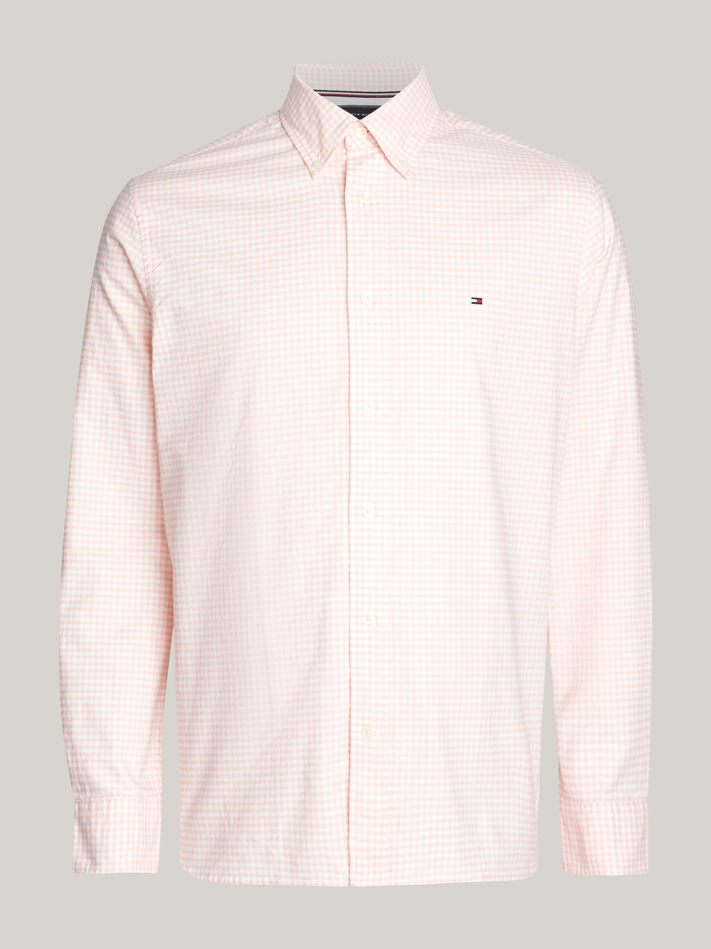 1985 年系列格子常規牛津襯衫, Pink Crystal / Optic White, hi-res