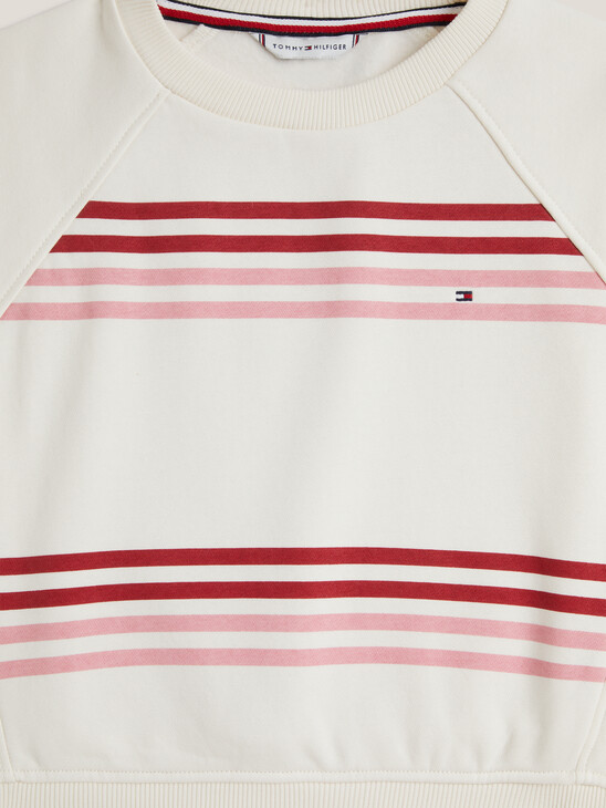 Girls Monotype Stripe Sweatshirt