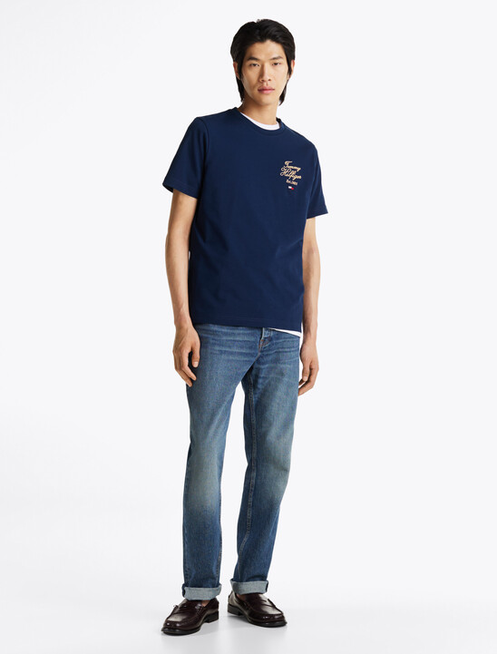 Script Logo Embroidery T-Shirt