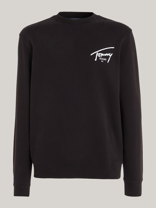 Signature Logo Back Graphic Sweatshirt