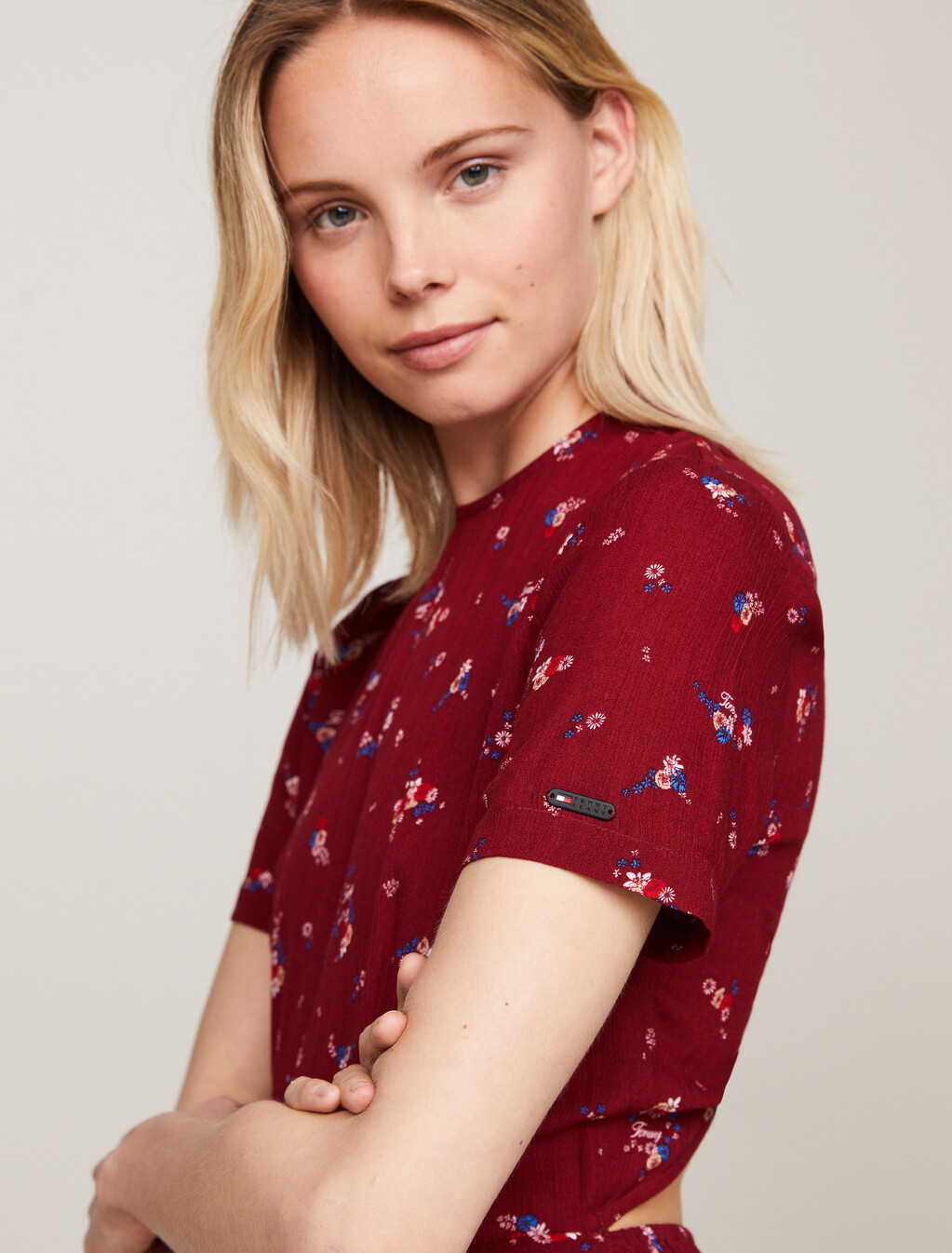 Mountain Floral Midi Slip Dress, Mountain Floral, hi-res