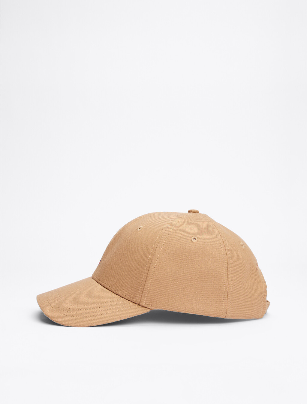 Hilfiger Flag Six-Panel Baseball Cap, Safari Canvas, hi-res
