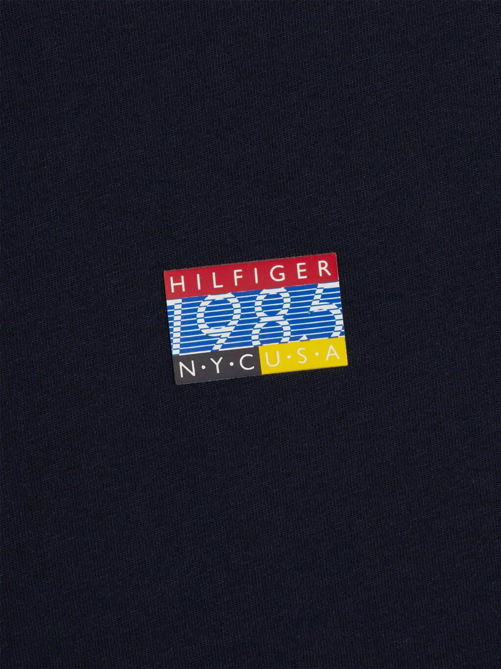 Hilfiger Team 修身對比色邊 T 恤, Desert Sky, hi-res