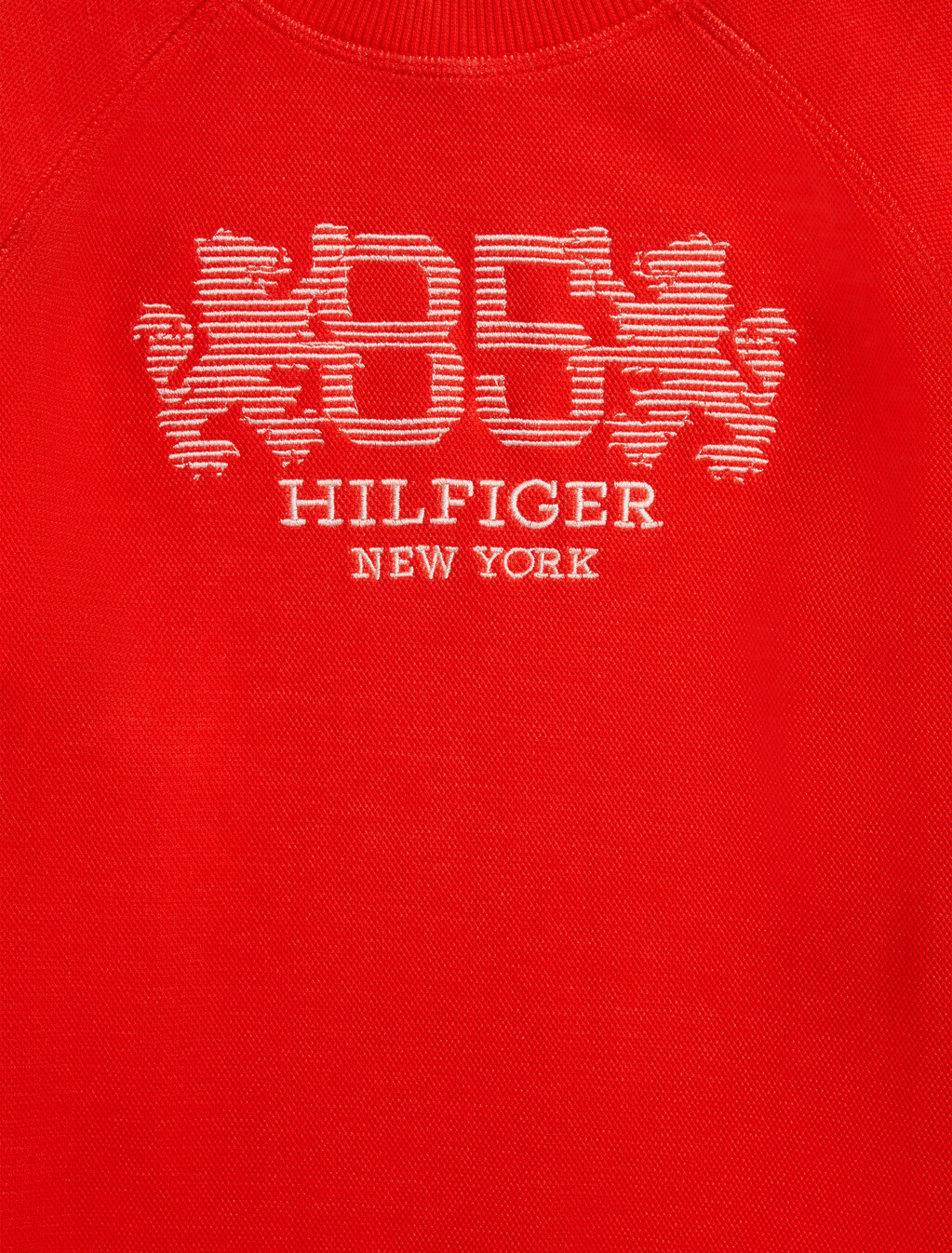 男童裝徽章刺繡衛衣, Fierce Red, hi-res