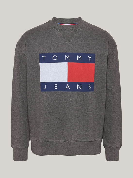 Tommy Flag Badge Relaxed Sweatshirt