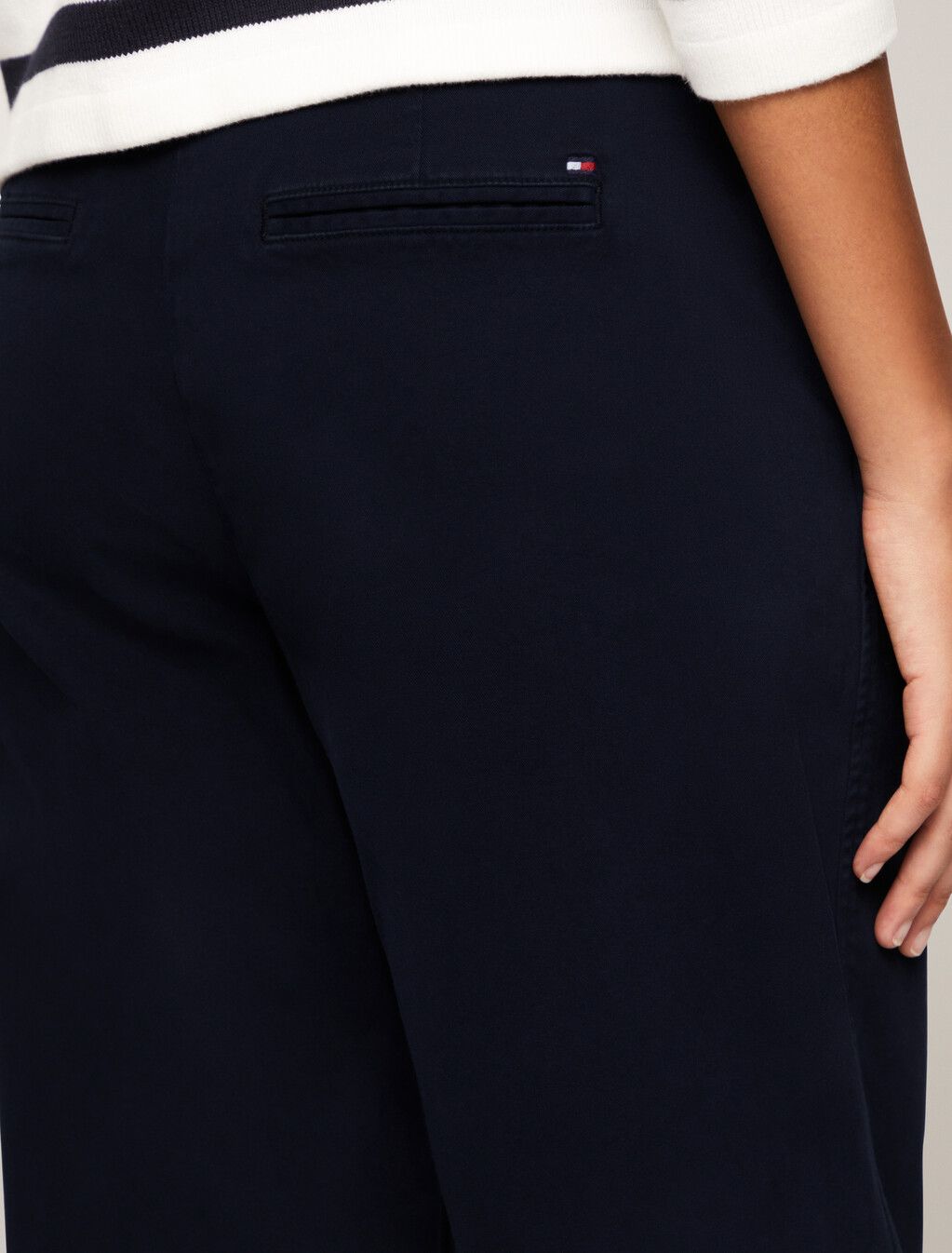 Comfort Relaxed Straight Pants, Desert Sky, hi-res