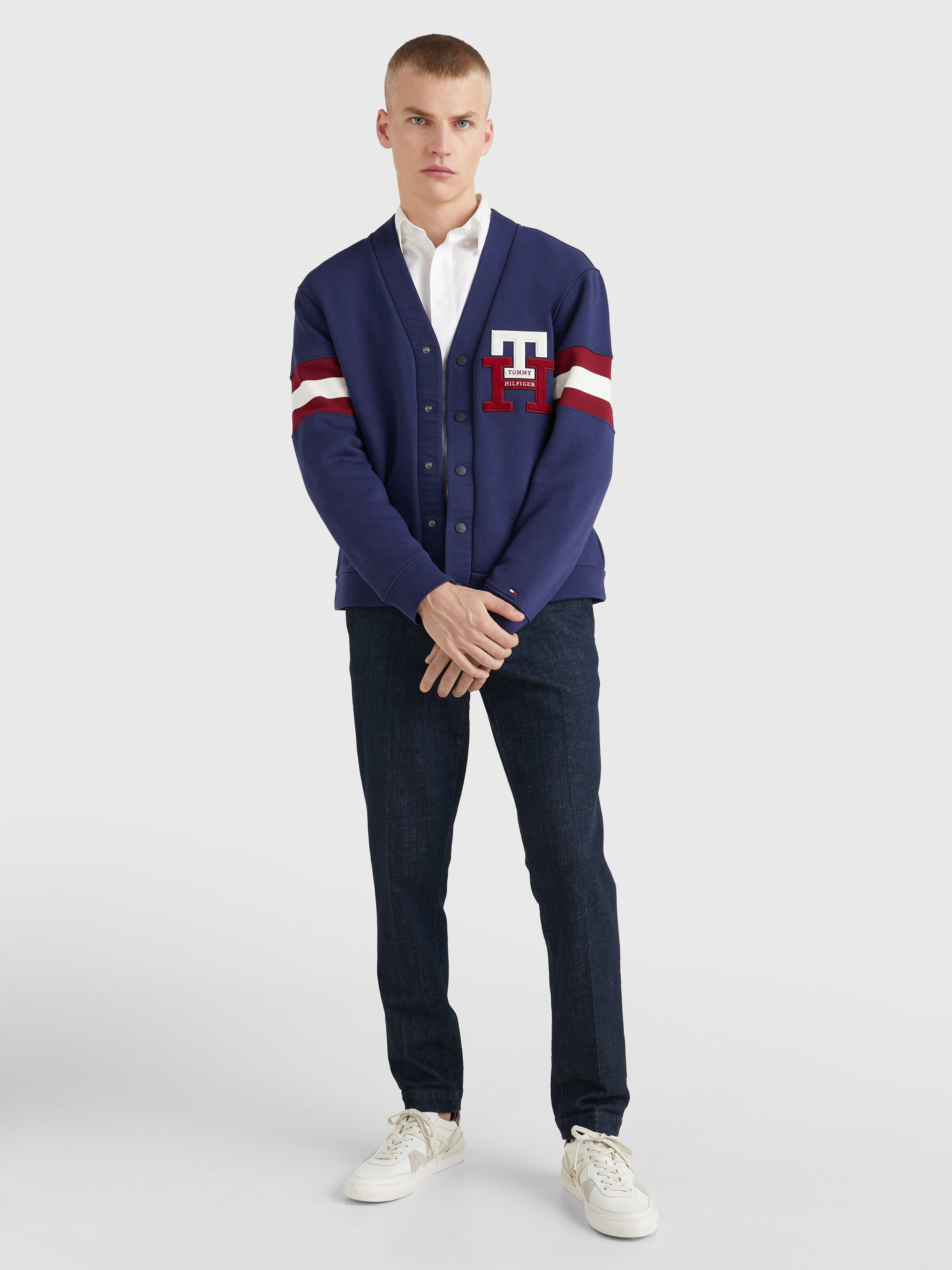 Tommy hilfiger shop navy cardigan